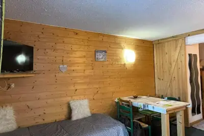 Image de Studio + coin cabine vue montagne 4 personnes - Confort