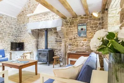 Image de Gîte au calme dans un ancien corps de ferme entre mer et campagne