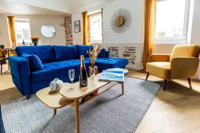 Image de Grand duplex 100 m² centre-ville de Quimper – 3 chambres – Tout à pied