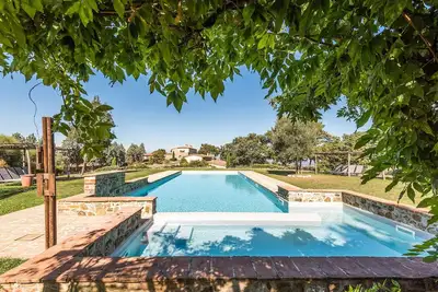 Image de Appartement confortable à Trequanda avec vue panoramique sur la maison