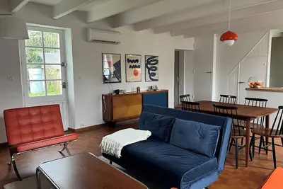 Image de Maison 3 chambres avec jardin, à 2mn de la plage et proche du centre ville