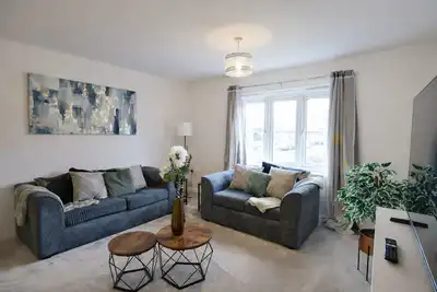 Image de Stylish 2-Bed flat near Ikea & J9 M6 Free Parking