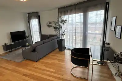Image de Stylish 2. 5-Room + Basel Card | 6th-Floor Comfort