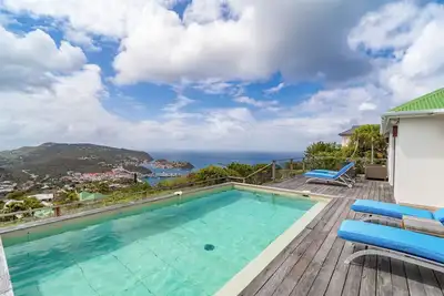 Image de Villa Mirador of 4 bedrooms in Colombier, St Barths!
