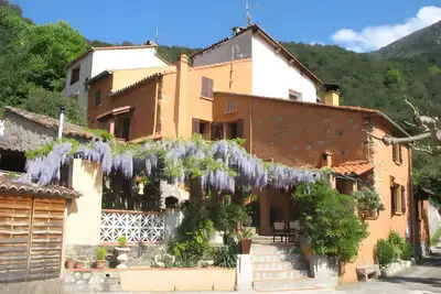 Image de Gîte. Maison de vacances « Le Mas » avec vue sur la montagne, Wi-Fi, climatisation
