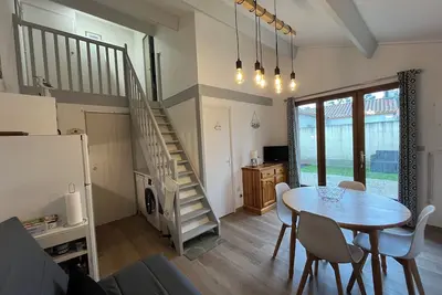 Image de Loue maison de vacances de 34 m² dans résidence avec piscine