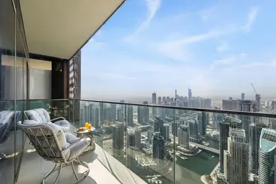 Image de Deluxe Marina Gate Suite w/ Sea & Ain Dubai View