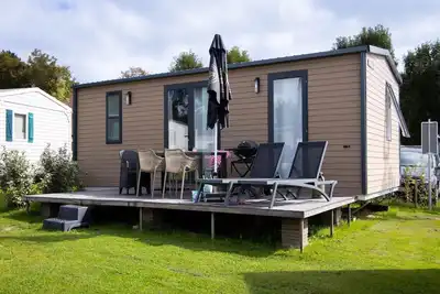 Image de Chalet dans un camping adapté aux enfants
