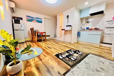 Image de Direct from Kix ・Namba・Shinsaibashi Subway 5 minutes away! 15 min. from Usj, ideal as a base for visiting Nara, Kyoto, and Kobe/Wi-Fi