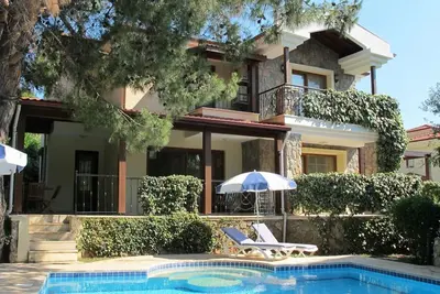 Image de Ax3, 3 bedroom villa with private pool to rent in Fethiye Hisaronu Ovacik area