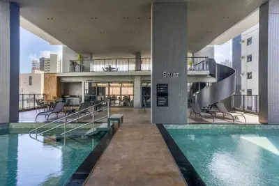 Image de New Apartment with Heated Pool • Nespresso • Alexa • 2q • 2 Vacancies • 300m Beach