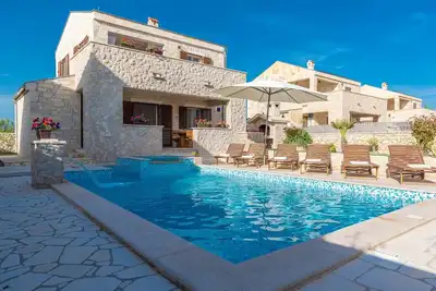 Image de Villa à Privlaka près de la mer Adriatique