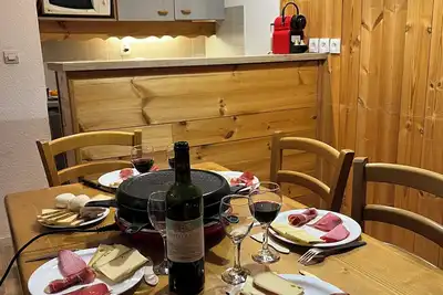 Image de 150 m des remontées - Appartement T2 pour 5 personnes - La Marmotte en Folie