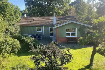 Holiday house located in a forest area