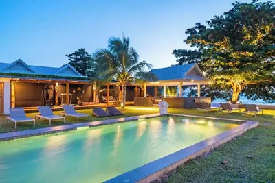 Image de Villa beachfront with sunset view 4 br