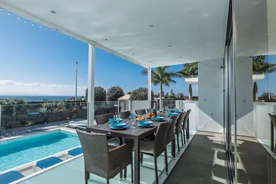 Image de Villa de vacances 'Oasis' avec vue sur la mer, Wi-Fi et climatisation