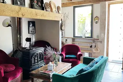 Image de Charmante maison avec jardin au calme–Parc naturel des Causses du Quercy–4 pers