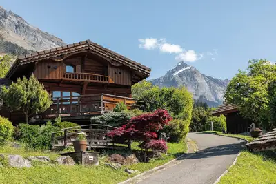 Image de Chalet \"Grenier\" face au Mont-Blanc, jusqu'à 5 personnes