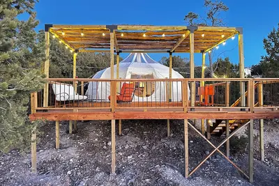 Image de Luxury Glamping in High Rolls Mountain Park, Nm Stunning Views & Modern Comforts