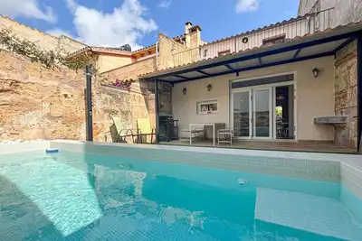 Image de Charmante maison à Petra avec piscine privée, utilisable à l'intérieur.