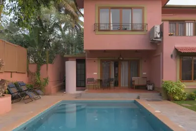 Image de Flor De Lis - 4 Bhk Villa w/Pool, wifi & parking behind Sakana in Anjuna