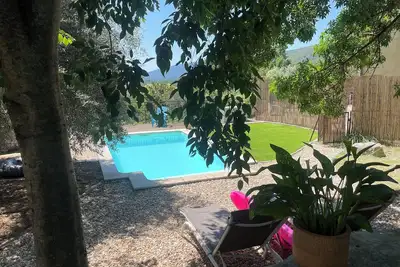 Image de Jolie petite maison paisible avec piscine entre Montpellier et le Mont Aiguail