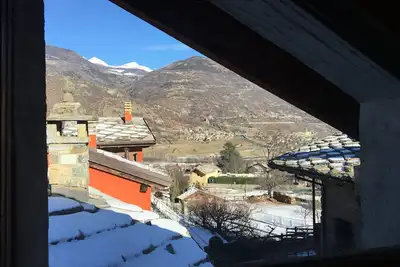 Image de The house of polenta, rascard valdostano stone and wood, 5 km toll booth Nus,