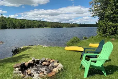 Image de Loon-R Landing on paddle only Daniels Pond in Glover, Vermont