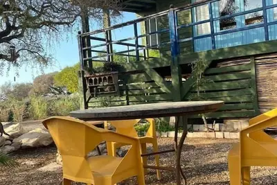 Image de La Grande Cabane Nature Océan Piscine Yoga