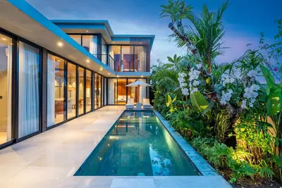 Image de Designer Villa – Ricefield View Near Berawa