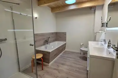 Image de Retreat near natural beach - 2 houses for up to 18 guests with sauna & fireplace