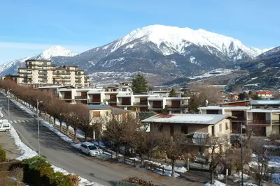 Image de \"Aux Aurores\", joli appartement, vue montagne avec balcon