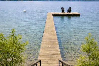 Image de Platte Lake 5-bedroom Getaway - Private Dock + Boat Mooring - Up North Adventure