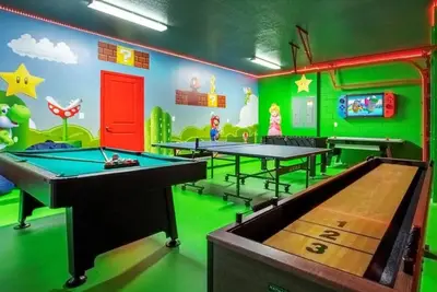 Image de Last Minute Disney! Private Pool, Hot Tub, Game Room, Home Theatre & Themed Bedrooms. Book Now! #Vp59