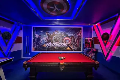 Image de Last Minute Disney! Private Pool, Hot Tub, Game Room & Themed Bedrooms. Book Now! #Wir446