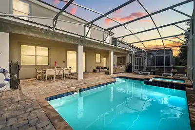 Image de 1592mc - Epic 8br Escape: Themed Rooms, Home Cinema & Pool/Spa 22034