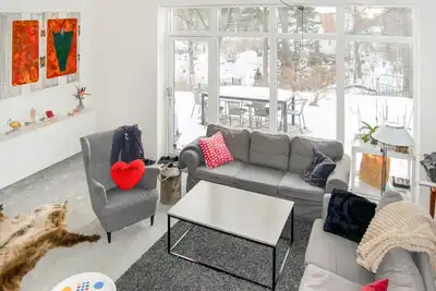 Image de Charmante maison à Nacka avec vue panoramique