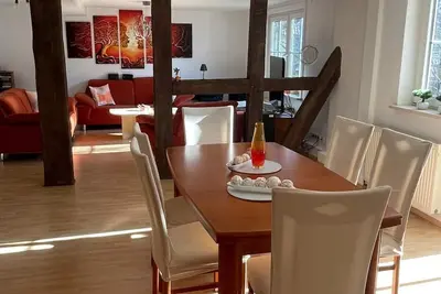 Image de Charming apartment in a half-timbered house - peace, nature & hiking trails right outside the door.