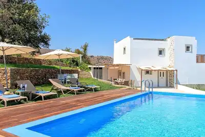 Image de Georgioupolis Blaue Villa Privater Pool by Interhome