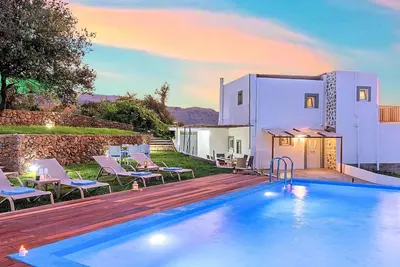 Image de Georgioupolis Blaue Villa Privater Pool by Interhome