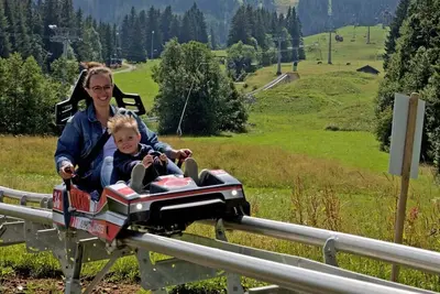 Image de 2-room new-build vacation apartment Edelsberg, approx. 70m², terrace/balcony and mountain view