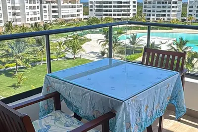 Tropical 2br Getaway with Ac in Prime Punta Cana