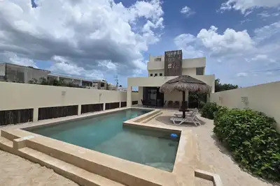 Image de Villa Bélgica : Quiet, equipped and close to the sea with rooftop.