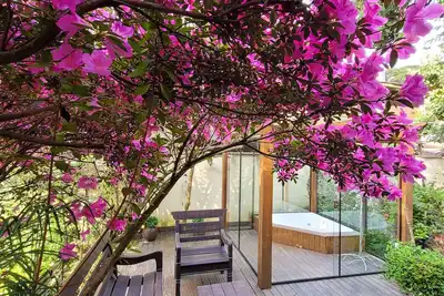 Image de Beautiful two-story house in the best location in Gramado, 600m from Rua Coberta (Covered Street).