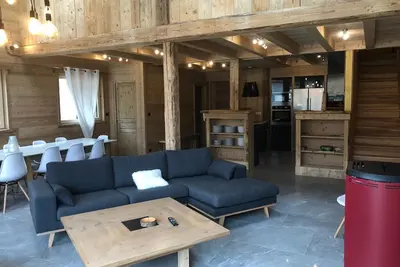 Image de Chalet « Stéphane » : Vue Montagne, Terrasse Privée et Wi-Fi