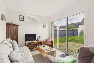 Image de Maison pour 6 avec jardin, centre St Gildas