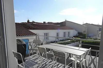 Image de La maison du marché - Balcon