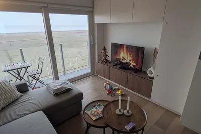 Image de Zeezicht studio met aparte slaaphoek