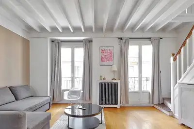 Image de Superbe duplex avec terrasse face Tour Eiffel