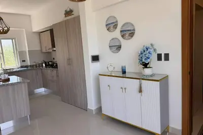 Image de Fantastic 2-bedroom apartment with Ac  Social area in guayacanes